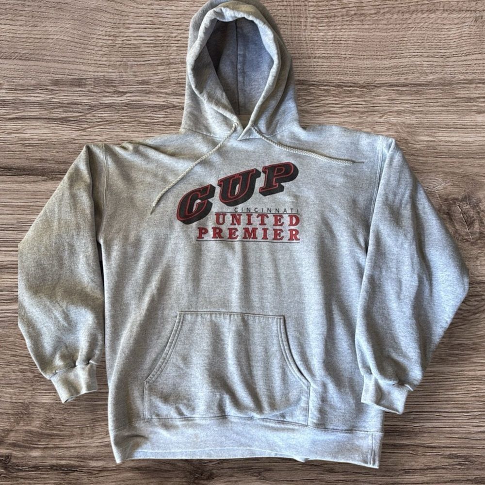 Rare! “Cincinnati Cup” United Premier Unisex Soccer Hoodie Sweatshirt!